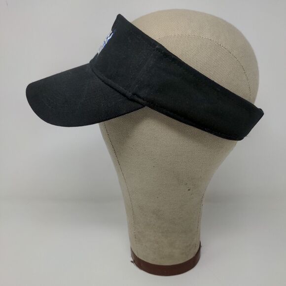 White Castle Craver Nation Strapback Sun Visor Hat Black Adjustable Embroidered - Picture 5 of 10